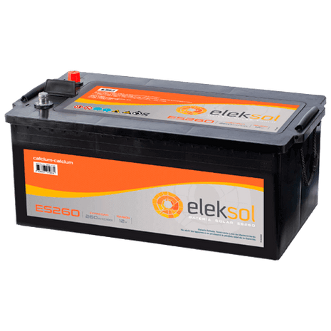 Batería Solar Eleksol ES260 12V 260Ah Sellada - Tiensol