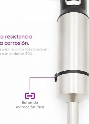 Batidora de mano Grunkel MP - 1500 Titan XL/ 1500W/ Capacidad 800L - Tiensol