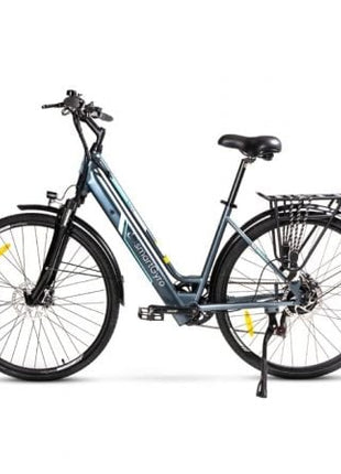 Bicicleta Eléctrica SmartGyro Ebike Sunset Titanium/ Motor 250W/ Ruedas 27.5'/ Titanium - Tiensol