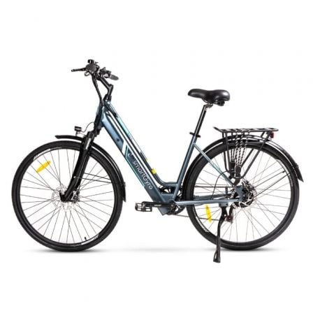 Bicicleta Eléctrica SmartGyro Ebike Sunset Titanium/ Motor 250W/ Ruedas 27.5'/ Titanium - Tiensol