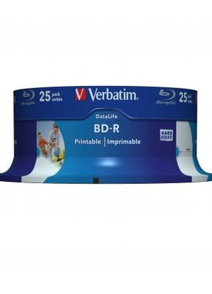 Blue - Ray BD - R Verbatim 43811 Imprimible 6X/ Tarrina - 25uds - Tiensol