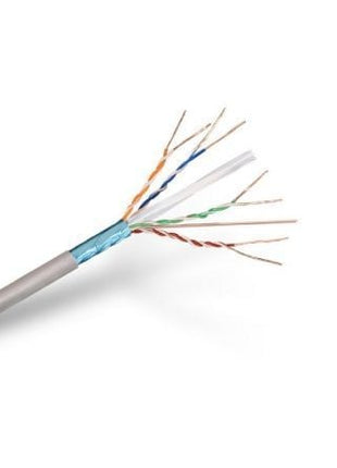 Bobina de Cable RJ45 FTP Aisens A136 - 0281 Cat.6/ 100m/ Gris - Tiensol