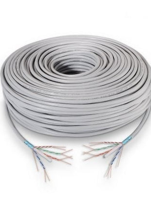 Bobina de Cable RJ45 FTP Aisens A136 - 0281 Cat.6/ 100m/ Gris - Tiensol