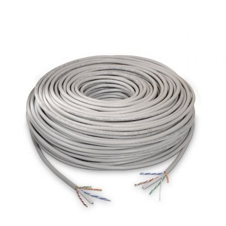 Bobina de Cable RJ45 LSZH Aisens A135 - 0273 Cat.6/ 305m/ Gris - Tiensol