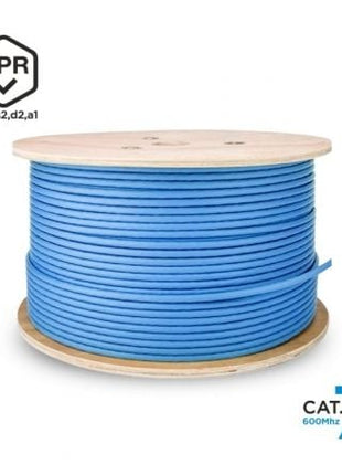 Bobina de Cable RJ45 SFTP AWG23 LSZH CPR Dca Aisens A146 - 0665 Cat.7/ 305m/ Azul - Tiensol