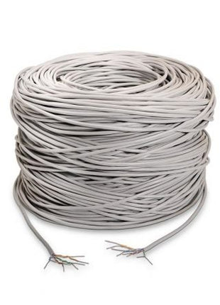 Bobina de Cable RJ45 UTP Aisens A133 - 0208 Cat.5e/ 100m/ Gris - Tiensol