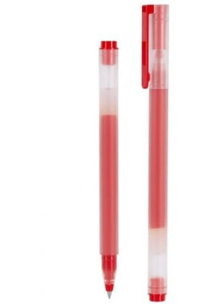 Bolígrafos de Tinta de Gel Xiaomi Mi High - Capacity Gel Pen/ 10 unidades/ Rojos - Tiensol