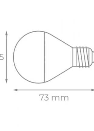 Bombilla Led Iglux XG - 0527 - F V2/ Casquillo E27/ 5W/ 450 Lúmenes/ 5500K - Tiensol