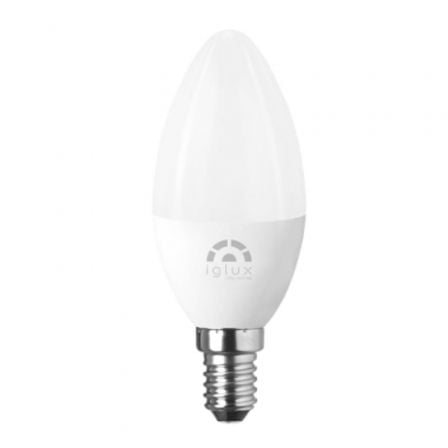 Bombilla Led Iglux XV - 0514 - F V2/ Casquillo E14/ 5W/ 450 Lúmenes/ 5500K - Tiensol