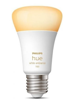 Bombilla Led Inteligente Philips Hue White Ambiance A60/ Casquillo E27/ 8W/ 1100 Lúmenes/ 2200K - 6500K/ Precisa Philips Hue Bridge - Tiensol