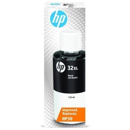 Botella de Tinta Original HP nº32 XL Alta Capacidad/ Negro - Tiensol