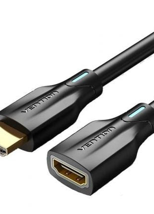 Cable Alargador HDMI 8K Vention AHBBF/ HDMI Macho - HDMI Hembra/ 1m/ Negro - Tiensol