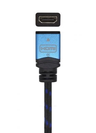 Cable Alargador HDMI Aisens A120 - 0452/ HDMI Macho - HDMI Hembra/ 1m/ Negro/ Azul - Tiensol