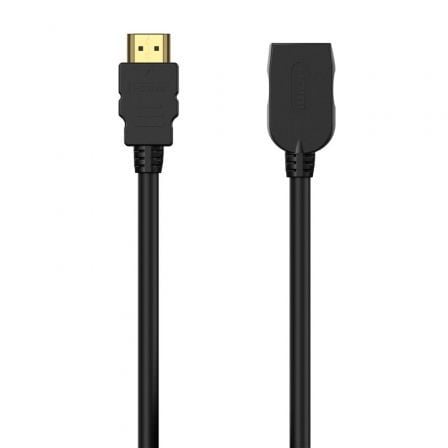 Cable Alargador HDMI Aisens A120 - 0544/ HDMI Macho - HDMI Hembra/ Hasta 10W/ 2250Mbps/ 1m/ Negro - Tiensol