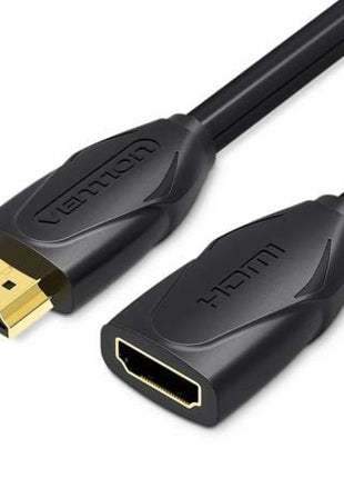 Cable Alargador HDMI Vention VAA - B06 - B200/ HDMI Macho - HDMI Hembra/ 2m/ Negro - Tiensol