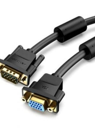 Cable Alargador SVGA Vention DAGBF/ VGA Macho - VGA Hembra/ 1m/ Negro - Tiensol