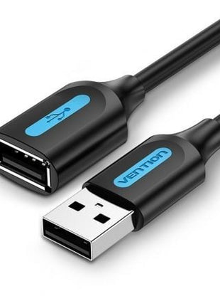 Cable Alargador USB 2.0 Vention CBIBD/ USB Macho - USB Hembra/ 50cm/ Negro - Tiensol