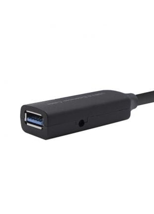 Cable Alargador USB 3.0 con Amplificador Aisens A105 - 0407/ USB Macho - USB Hembra/ Hasta 9W/ 625Mbps/ 5m/ Negro - Tiensol