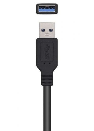 Cable Alargador USB 3.0 con Amplificador Aisens A105 - 0525/ USB Macho - USB Hembra/ Hasta 9W/ 625Mbps/ 5m/ Negro - Tiensol