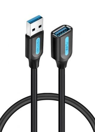 Cable Alargador USB 3.0 Vention CBHBD/ USB Macho - USB Hembra/ 5Gbps/ 50cm/ Negro - Tiensol