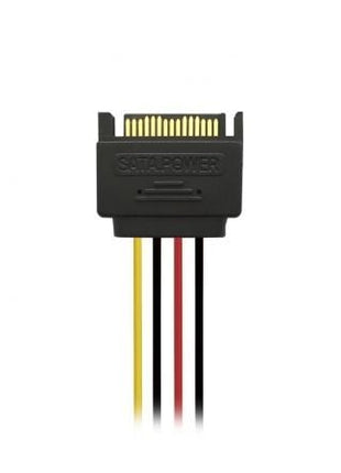 Cable Alimentación Aisens A131 - 0353/ SATA Macho - 2x SATA Hembra/ Hasta 54W/ 20cm/ Negro - Tiensol