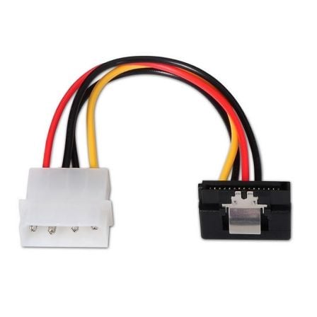 Cable Alimentación SATA Aisens A131 - 0163/ Molex 4 PIN Macho - SATA Hembra/ Hasta 54W/ 16cm - Tiensol