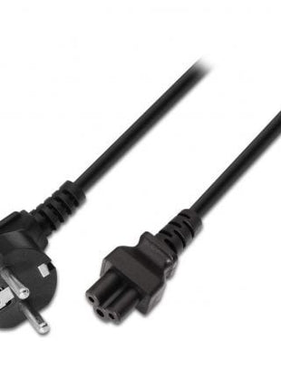 Cable Alimentación Trébol Aisens A132 - 0172/ CEE(7 - 7) Macho - C5 Hembra/ Hasta 1500W/ 1.5m - Tiensol