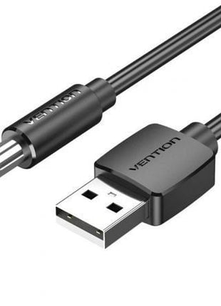 Cable Alimentación Vention CEYBD/ USB - A Macho - DC 5.5mm Macho/ 50cm/ Negro - Tiensol