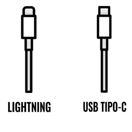 Cable Apple USB - C a Lightning V2 / 1M - Tiensol