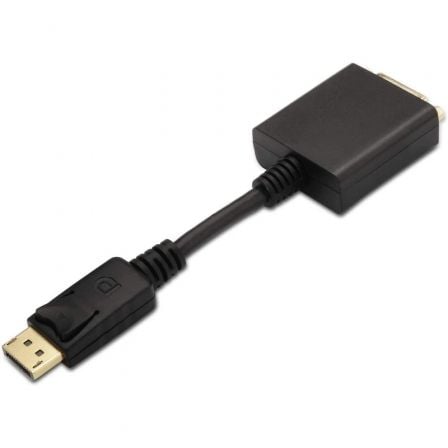 Cable Conversor Aisens A125 - 0133/ DisplayPort Macho - DVI Hembra/ 15cm/ Negro - Tiensol