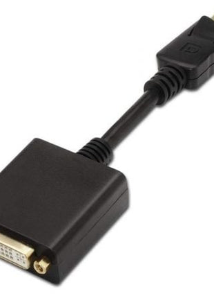 Cable Conversor Aisens A125 - 0133/ DisplayPort Macho - DVI Hembra/ 15cm/ Negro - Tiensol