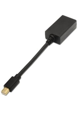 Cable Conversor Aisens A125 - 0137/ Mini DisplayPort Macho - HDMI Hembra/ 15cm/ Negro - Tiensol