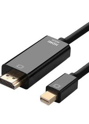 Cable Conversor Aisens A125 - 0361/ Mini DisplayPort Macho - HDMI Macho/ Hasta 5W/ 2300Mbps/ 2m/ Negro - Tiensol