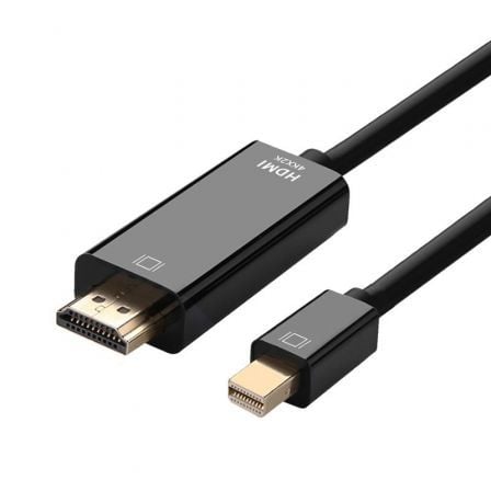 Cable Conversor Aisens A125 - 0361/ Mini DisplayPort Macho - HDMI Macho/ Hasta 5W/ 2300Mbps/ 2m/ Negro - Tiensol