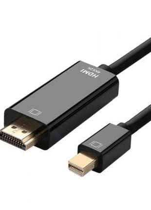 Cable Conversor Aisens A125 - 0458/ Mini DisplayPort Macho - HDMI Macho/ Hasta 5W/ 2300Mbps/ 3m/ Negro - Tiensol