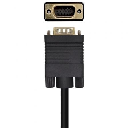 Cable Conversor Aisens A125 - 0462/ DisplayPort Macho - VGA Macho/ Hasta 5W/ 2300Mbps/ 3m/ Negro - Tiensol