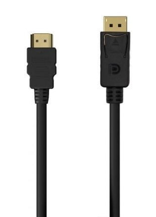 Cable Conversor Aisens A125 - 0550/ Displayport Macho - HDMI Macho/ Hasta 5W/ 2300Mbps/ 50cm/ Negro - Tiensol