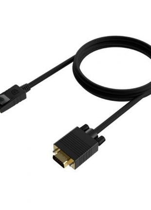 Cable Conversor Aisens A125 - 0552/ DisplayPort Macho - VGA Macho/ Hasta 5W/ 2300Mbps/ 1m/ Negro - Tiensol