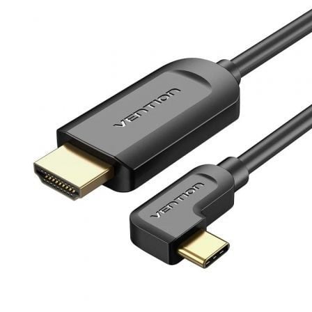 Cable Conversor HDMI 1.4 4K Vention CGVBG/ USB Tipo - C Macho - HDMI Macho/ 1.5m/ Negro - Tiensol