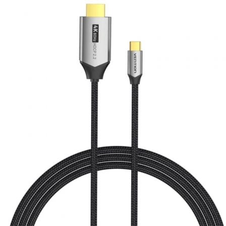 Cable Conversor HDMI 2.0 4K Vention CRBBG/ USB Tipo - C Macho - HDMI Macho/ 1.5m/ Negro - Tiensol