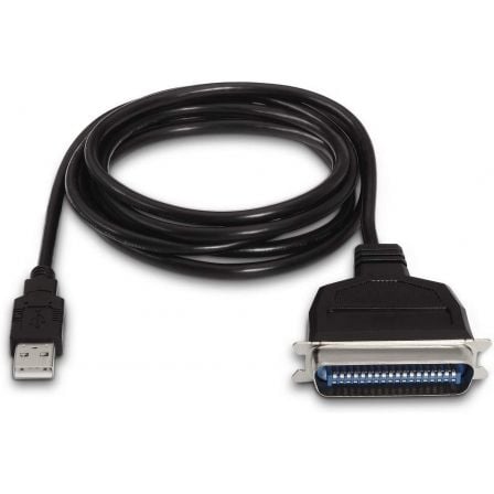 Cable Conversor impresora Aisens A104 - 0038/ USB Macho - CN36 Macho/ Negro - Tiensol