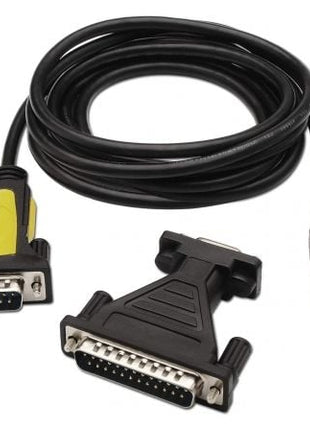 Cable Conversor impresora Aisens A104 - 0039/ USB Macho - DB9 Macho/ 1.8m/ Negro - Tiensol