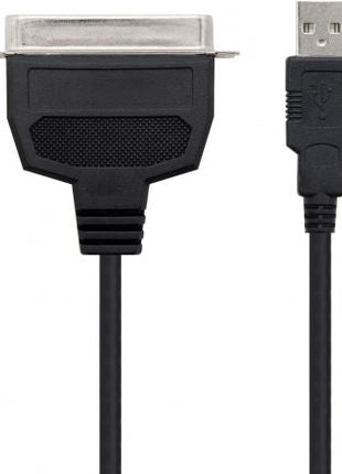 Cable Conversor impresora Nanocable 10.03.0001/ USB Macho - CN36 Macho/ 1.5m/ Negro - Tiensol