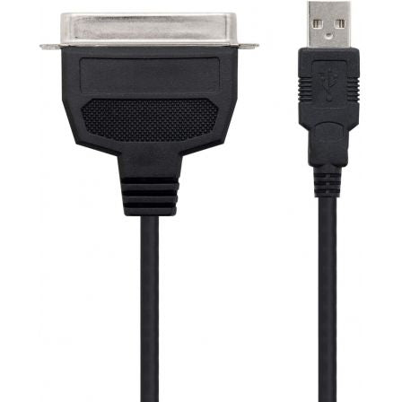 Cable Conversor impresora Nanocable 10.03.0001/ USB Macho - CN36 Macho/ 1.5m/ Negro - Tiensol