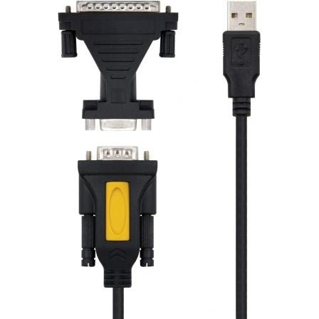 Cable Conversor impresora Nanocable 10.03.0002/ USB Macho - DB9 Macho/ DB25 Macho - Tiensol