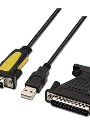 Cable Conversor impresora Nanocable 10.03.0002/ USB Macho - DB9 Macho/ DB25 Macho - Tiensol