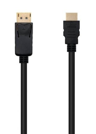 Cable Conversor Nanocable 10.15.4300/ Displayport Macho - HDMI Macho/ 50cm/ Negro - Tiensol