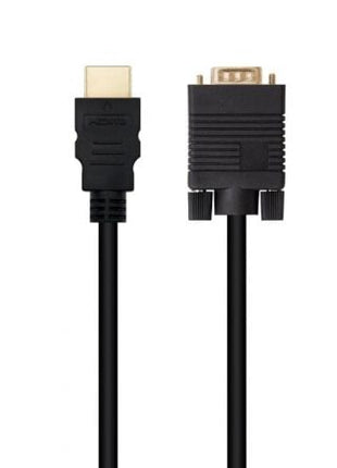 Cable Conversor Nanocable 10.15.4348/ HDMI Macho - VGA Macho/ 1.8m/ Negro - Tiensol