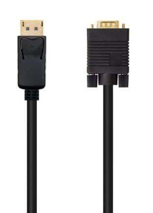 Cable Conversor Nanocable 10.15.4401/ DisplayPort Macho - VGA Macho/ 1m/ Negro - Tiensol