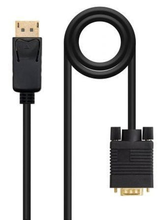 Cable Conversor Nanocable 10.15.4401/ DisplayPort Macho - VGA Macho/ 1m/ Negro - Tiensol